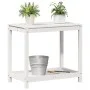 Planting table with white pine wood shelf 82.5x50x75 cm by , Pot stands - Ref: Foro24-832398, Price: 61,52 €, Discount: %