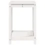 Planting table with white pine wood shelf 82.5x50x75 cm by , Pot stands - Ref: Foro24-832398, Price: 61,52 €, Discount: %