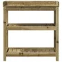 Plantation table with impregnated wood shelves 82.5x45x86.5 cm by , Pot stands - Ref: Foro24-832436, Price: 103,67 €, Discoun...