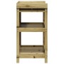 Plantagentisch mit imprägnierten Holzregalen 82,5 x 45 x 86,5 cm von , Topfständer - Ref: Foro24-832436, Preis: 104,97 €, Rab...