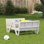 Mesa de pícnic para niños madera maciza pino blanco 88x122x58cm de , Mesas de jardín - Ref: Foro24-832602, Precio: 126,65 €, ...