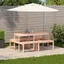 Mesa de pícnic madera maciza Douglas 160x134x75 cm de , Mesas de jardín - Ref: Foro24-832565, Precio: 145,50 €, Descuento: %