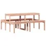 Mesa de pícnic madera maciza Douglas 160x134x75 cm de , Mesas de jardín - Ref: Foro24-832565, Precio: 145,50 €, Descuento: %