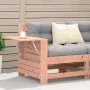 Sofá de jardín con reposabrazo mesa auxiliar madera Douglas de , Sofás de exterior - Ref: Foro24-844881, Precio: 64,51 €, Des...