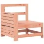 Sofá de jardín con reposabrazo mesa auxiliar madera Douglas de , Sofás de exterior - Ref: Foro24-844881, Precio: 64,51 €, Des...