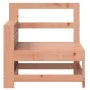 Sofá de jardín con reposabrazo mesa auxiliar madera Douglas de , Sofás de exterior - Ref: Foro24-844881, Precio: 64,51 €, Des...