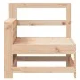 Garden sofa with armrests solid pine wood 69x62x70.5cm by , Outdoor sofas - Ref: Foro24-844883, Price: 58,88 €, Discount: %