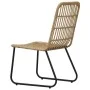 Gartenstühle 2 Einheiten synthetisches Rattan Eiche Farbe von vidaXL, Gartenstühle - Ref: Foro24-48582, Preis: 224,24 €, Raba...