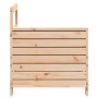 Sofá de jardín con reposabrazos madera maciza pino 69x62x70,5cm de , Sofás de exterior - Ref: Foro24-844883, Precio: 59,39 €,...