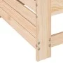 Garden sofa with armrests solid pine wood 69x62x70.5cm by , Outdoor sofas - Ref: Foro24-844883, Price: 58,88 €, Discount: %