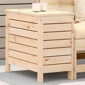 Gartenhocker aus massivem Kiefernholz 62x31,5x52 cm von , Outdoor-Sofas - Ref: Foro24-844888, Preis: 51,99 €, Rabatt: %
