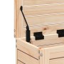 Taburete de jardín madera maciza de pino 62x31,5x52 cm de , Sofás de exterior - Ref: Foro24-844888, Precio: 52,44 €, Descuent...