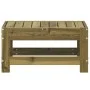 Gartenhocker aus imprägniertem Kiefernholz 62x30x32 cm von , Outdoor-Sofas - Ref: Foro24-844897, Preis: 36,93 €, Rabatt: %