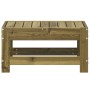 Gartenhocker aus imprägniertem Kiefernholz 62x30x32 cm von , Outdoor-Sofas - Ref: Foro24-844897, Preis: 37,45 €, Rabatt: %
