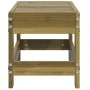 Gartenhocker aus imprägniertem Kiefernholz 62x30x32 cm von , Outdoor-Sofas - Ref: Foro24-844897, Preis: 36,93 €, Rabatt: %