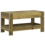 Gartenhocker aus imprägniertem Kiefernholz 62x30x32 cm von , Outdoor-Sofas - Ref: Foro24-844897, Preis: 37,45 €, Rabatt: %