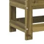 Gartenhocker aus imprägniertem Kiefernholz 62x30x32 cm von , Outdoor-Sofas - Ref: Foro24-844897, Preis: 36,93 €, Rabatt: %