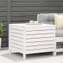 Gartenhocker aus massivem weißem Kiefernholz 62x63,5x53,5 cm von , Outdoor-Sofas - Ref: Foro24-844904, Preis: 86,49 €, Rabatt: %