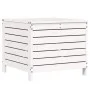 Gartenhocker aus massivem weißem Kiefernholz 62x63,5x53,5 cm von , Outdoor-Sofas - Ref: Foro24-844904, Preis: 86,49 €, Rabatt: %