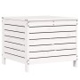 Gartenhocker aus massivem weißem Kiefernholz 62x63,5x53,5 cm von , Outdoor-Sofas - Ref: Foro24-844904, Preis: 87,33 €, Rabatt: %