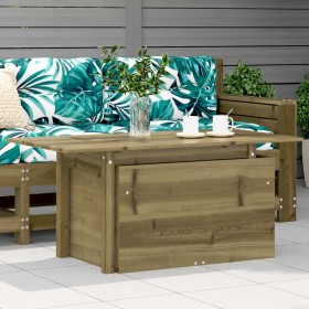 Gartentisch aus imprägniertem Kiefernholz, 100 x 50 x 75 cm von , Gartentische - Ref: Foro24-844912, Preis: 71,67 €, Rabatt: %