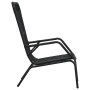 Schwarzer Gartenstuhl aus synthetischem Rattan von vidaXL, Gartenstühle - Ref: Foro24-48581, Preis: 213,06 €, Rabatt: %