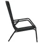 Schwarzer Gartenstuhl aus synthetischem Rattan von vidaXL, Gartenstühle - Ref: Foro24-48581, Preis: 209,45 €, Rabatt: %