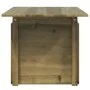 Gartentisch aus imprägniertem Kiefernholz, 100 x 50 x 75 cm von , Gartentische - Ref: Foro24-844912, Preis: 70,93 €, Rabatt: %