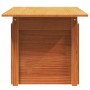 Mesa de jardín madera maciza de pino marrón cera 100x50x75 cm de , Mesas de jardín - Ref: Foro24-844910, Precio: 71,08 €, Des...