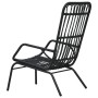Schwarzer Gartenstuhl aus synthetischem Rattan von vidaXL, Gartenstühle - Ref: Foro24-48581, Preis: 213,06 €, Rabatt: %