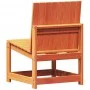 Garden furniture set 3 pieces solid pine wood wax brown by , Garden chairs - Ref: Foro24-844661, Price: 102,38 €, Discount: %