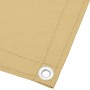 Balkonschirm 100 % Polyester Oxford Sandfarbe 75x300 cm von , Sonnenschirme - Ref: Foro24-4000021, Preis: 17,33 €, Rabatt: %