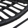 Silla de jardín de ratán sintético negro de vidaXL, Sillas de jardín - Ref: Foro24-48581, Precio: 214,06 €