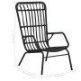 Schwarzer Gartenstuhl aus synthetischem Rattan von vidaXL, Gartenstühle - Ref: Foro24-48581, Preis: 213,06 €, Rabatt: %