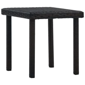 Brown synthetic rattan garden coffee table 40x40x40 cm by vidaXL, Garden tables - Ref: Foro24-48560, Price: 21,45 €, Discount: %