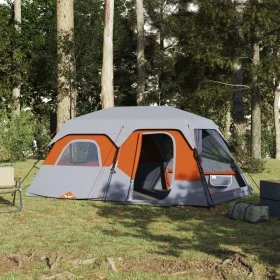 Tienda familiar 9 personas impermeable apertura rápida gris de , Tiendas de campaña - Ref: Foro24-94300, Precio: 226,65 €, De...