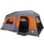 Family tent 9 people waterproof quick opening gray by , tents - Ref: Foro24-94300, Price: 226,65 €, Discount: %