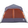 Familienzelt 9 Personen wasserdicht schnell öffnend grau von , Zelte - Ref: Foro24-94300, Preis: 230,55 €, Rabatt: %