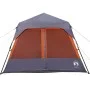 Family tent 9 people waterproof quick opening gray by , tents - Ref: Foro24-94300, Price: 226,65 €, Discount: %