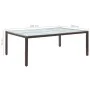 Brown garden dining table 200x150x74 cm synthetic rattan by vidaXL, Garden tables - Ref: Foro24-46128, Price: 244,77 €, Disco...