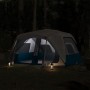 Family tent with LED 10 people quick opening light blue by , tents - Ref: Foro24-94302, Price: 292,93 €, Discount: %