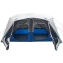 Family tent with LED 10 people quick opening light blue by , tents - Ref: Foro24-94302, Price: 288,48 €, Discount: %