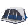 Family tent with LED 10 people quick opening light blue by , tents - Ref: Foro24-94302, Price: 292,93 €, Discount: %
