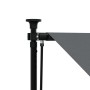 Anthracite gray fabric and steel retractable awning 300x150 cm by , Awnings - Ref: Foro24-368740, Price: 82,35 €, Discount: %
