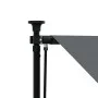 Anthracite gray fabric and steel retractable awning 300x150 cm by , Awnings - Ref: Foro24-368740, Price: 81,60 €, Discount: %