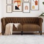 2-Sitzer-Chesterfield-Sofa aus braunem Stoff von , Sofas - Ref: Foro24-372555, Preis: 361,19 €, Rabatt: %