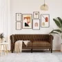 2 seater chesterfield sofa brown fabric by , Sofas - Ref: Foro24-372555, Price: 353,71 €, Discount: %