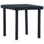 Garten-Couchtisch aus synthetischem Rattan schwarz 40x40x40 cm von vidaXL, Gartentische - Ref: Foro24-48561, Preis: 29,54 €, ...