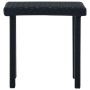 Garten-Couchtisch aus synthetischem Rattan schwarz 40x40x40 cm von vidaXL, Gartentische - Ref: Foro24-48561, Preis: 29,54 €, ...