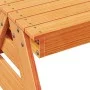 Mesa de pícnic para niños madera pino marrón cera 88x97x52 cm de , Mesas de jardín - Ref: Foro24-844656, Precio: 82,63 €, Des...